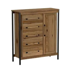 Intercon NC-BR-8005GC-HCK-C Norcross - Gentleman's Chest - Hickory