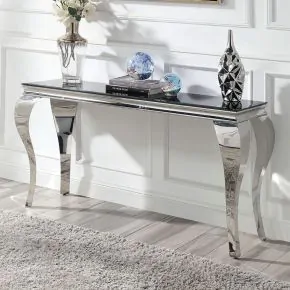 Furniture of America CM4903BK-S-TABLE Wetzikon - Sofa Table - Black