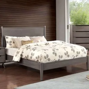Furniture of America CM7386GY-CK-BED Lennart - California King Bed - Gray