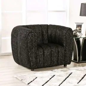 Furniture of America FM61002BK-CH Aversa - Chair - Black