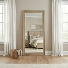 Liberty Furniture 780-ACM50 Proximity Place - Floor Mirror - Barley Buff