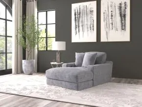 Jackson Furniture Industries 344519-2062/28-2063/28 Jackson Furniture Industries 344519-2062/28-2063/28 Cozy - Chaise With USB - Gunmetal