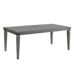 Intercon FR-TA-4278-PEW-C Foundry - Dining Table - Brushed Pewter