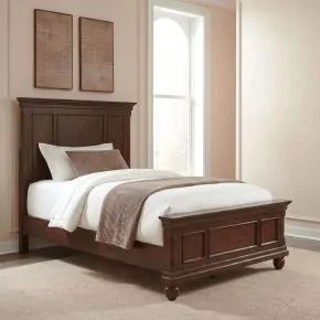 Liberty Furniture 589-BR-TPB Liberty Furniture 589-BR-TPB Rustic Traditions - Twin Panel Bed - Rustic Cherry