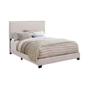 CoasterEveryday 350051T Boyd - Upholstered Twin Panel Bed - Ivory