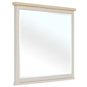 Riverside Furniture 79461 Glenndale - Dresser Mirror - Aged White
