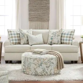 Furniture of America SM8191-LV Cadigan - Loveseat - Ivory