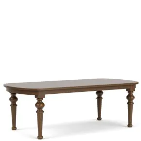 Riverside Furniture 61750 Calhoun - Leg Dining Table - Whiskey Oak