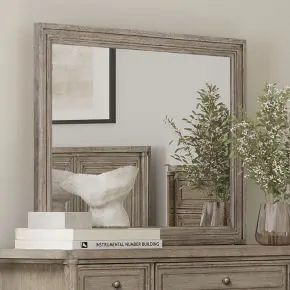 Liberty Furniture 508-BR51 Rochelle Park - Mirror - Smokey Taupe