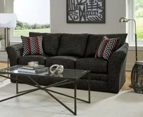 Jackson Furniture Industries 205203-1876/08-2005/14 Varner - Sofa - Ebony