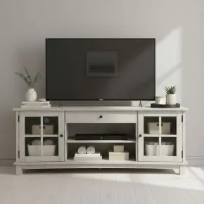 Liberty Furniture 481W-TV82 Liberty Furniture 481W-TV82 Logan - 82" TV Console Multi - White