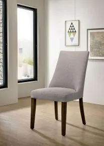 Furniture of America CM3114SC-2PK Woodworth - Side Chair (Set of 2) - Walnut