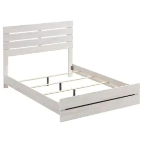 CoasterEveryday 207051Q Brantford - Wood Queen Panel Bed - Coastal White