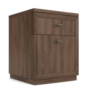 Riverside Furniture 83034 Brooks - File Cabinet - Nouveau Walnut