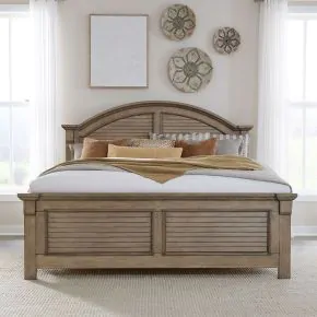 Liberty Furniture 607N-BR-QPB Liberty Furniture 607N-BR-QPB Summer House - Queen Panel Bed - Sand Dune