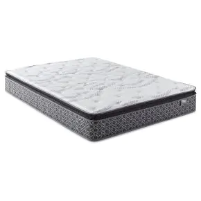 Coaster Fine Furniture 350362Q Hayes - Queen Pillow Top Memory Foam Hybrid Mattress - White