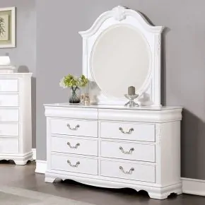 Furniture of America CM7458WH-D Alecia - Dresser - White