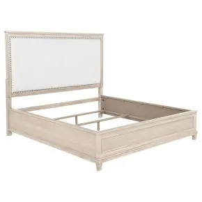 Coaster Fine Furniture 215921KWB1 Pembroke - California King Headboard, Box 1 of 3 - Washed Oak