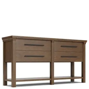 Riverside Furniture 61756 Calhoun - Server - Whiskey Oak