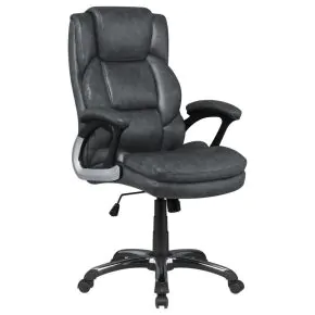 CoasterEssence 881183 Nerris - Upholstered Adjustable Home Office Desk Chair - Gray