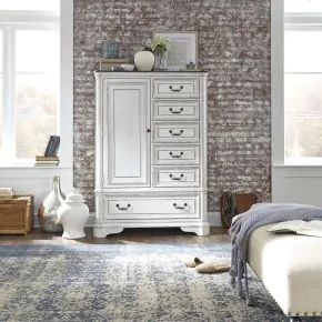 Liberty Furniture 244-BR42MC Magnolia Manor - Master Chest - Antique White