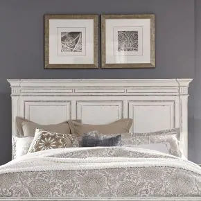 Liberty Furniture 520-BR15 Abbey Park - King Panel Headboard - Antique White