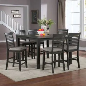 Furniture of America CM3479GY-PT Amalia - Counter Height Table - Gray