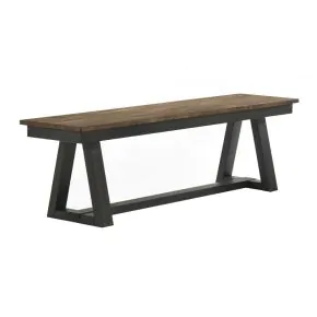 Intercon HP-CH-6215B-BBP-C Harper - Dining Bench - Brushed Brown / Pecan