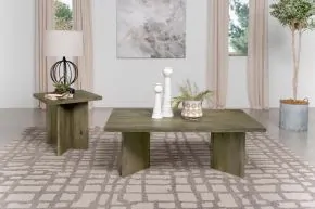 Coaster Fine Furniture 708498-S2 Andando - 2 Piece Coffee And End Table Set - Mango Brown