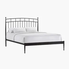 Intercon MB-BR-TRDQEN-MTE-C Intercon MB-BR-TRDQEN-MTE-C Metal Beds - Traditional Queen Metal Bed - Matte Black