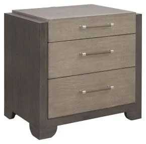 Pulaski Furniture P402140 Anderson Park - Drawer Nightstand - Moose Trail / Frontier Brown