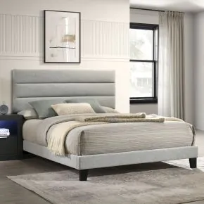 New Classic 00-B1832-300 Asher - 5/0 Queen Bed - Smoke