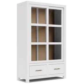 Riverside Furniture 30754 Rosalie - Display Cabinet - White