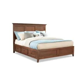 Intercon SM-BR-8865Q-TUS-C Intercon SM-BR-8865Q-TUS-C San Mateo - Queen Standard Bed - Tuscan