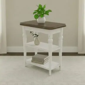 Liberty Furniture 762-OT1022 Turnberry Park - Chairside Table - Washed White