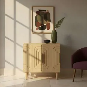 ACME AC02894 Lore - Cabinet - Natural Oak