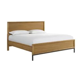 Intercon NP-BR-5464K-NTO-C Intercon NP-BR-5464K-NTO-C Newport - King Bed - Natural Oak