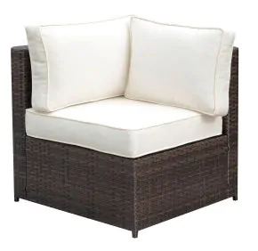 Furniture of America CM-OS2136-C Ilona - Corner - Brown / Beige