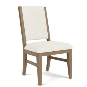 Riverside Furniture 42558 Jaxon - Upholstered Side Chair (Set of 2) - Casual Mink