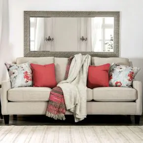 Furniture of America SM8014-SF Nadene - Sofa - Ivory