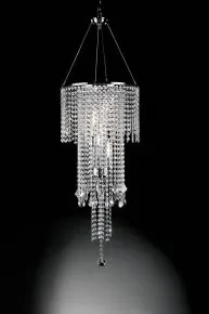 Furniture of America L9721H Alrai - Ceiling Lamp - Clear