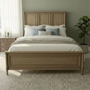 Liberty Furniture 508-BR-QPB Liberty Furniture 508-BR-QPB Rochelle Park - Queen Panel Bed - Smokey Taupe