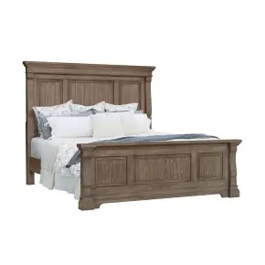 Samuel Lawrence Furniture S958-BR-K1 Lawson's Creek - Queen Panel Bed - Dark Brown