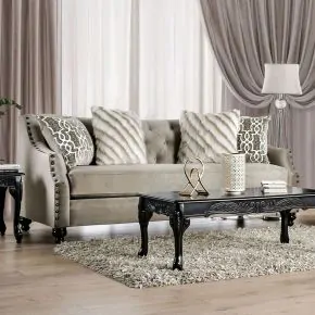 Furniture of America SM2668-SF Ezrin - Sofa - Light Brown