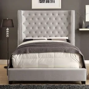 Furniture of America CM7669IV-Q-BED Rosabelle - Queen Bed - Ivory