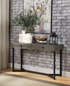 Furniture of America CM4498S Veblen - Sofa Table - Dark Oak / Espresso
