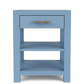 Riverside Furniture 30739 Riverside Furniture 30739 Rosalie - 1 Drawer Nightstand - Blue