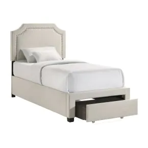 Intercon UB-BR-TRPTWN-BGE-C Intercon UB-BR-TRPTWN-BGE-C Tropic - Twin Storage Bed - Beige