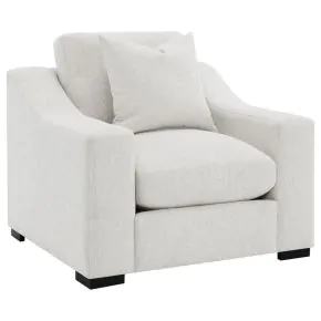 Coaster Fine Furniture 552093 Ashlyn - Fabric Upholstered Track Arm Accent Chair - Sand