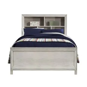 Samuel Lawrence Furniture S466-BR-K3 Riverwood - Twin Bed with Bookcase Headboard